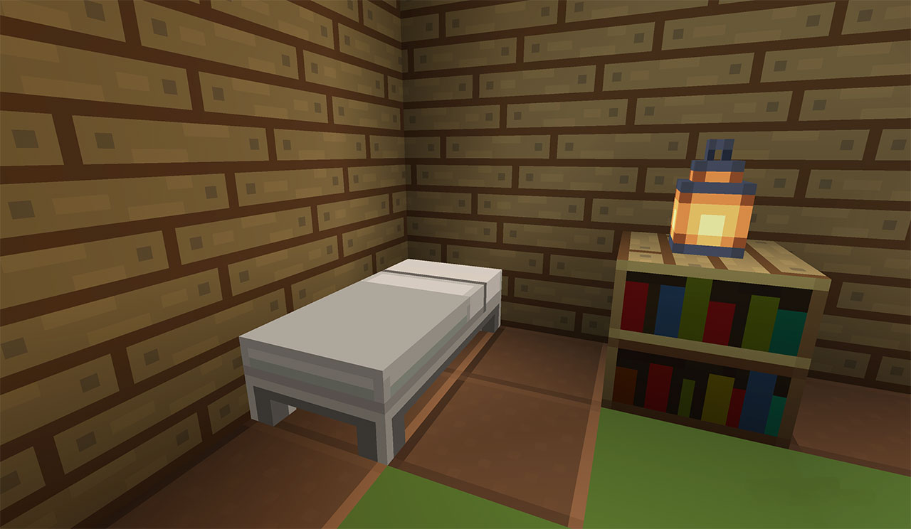 Minecraft - White Bed