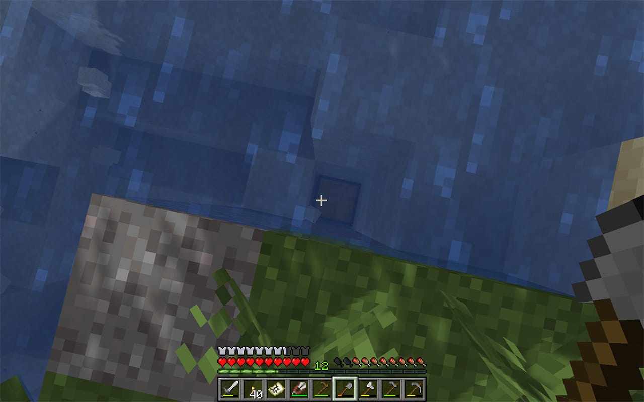 Buried Treasure Map Minecraft How Deep