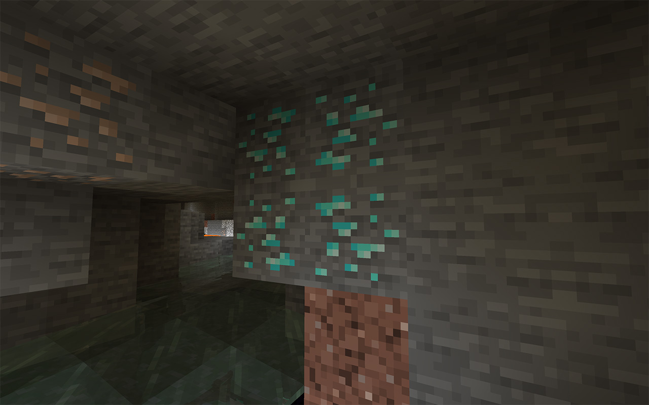 Minecraft Diamonds Underground