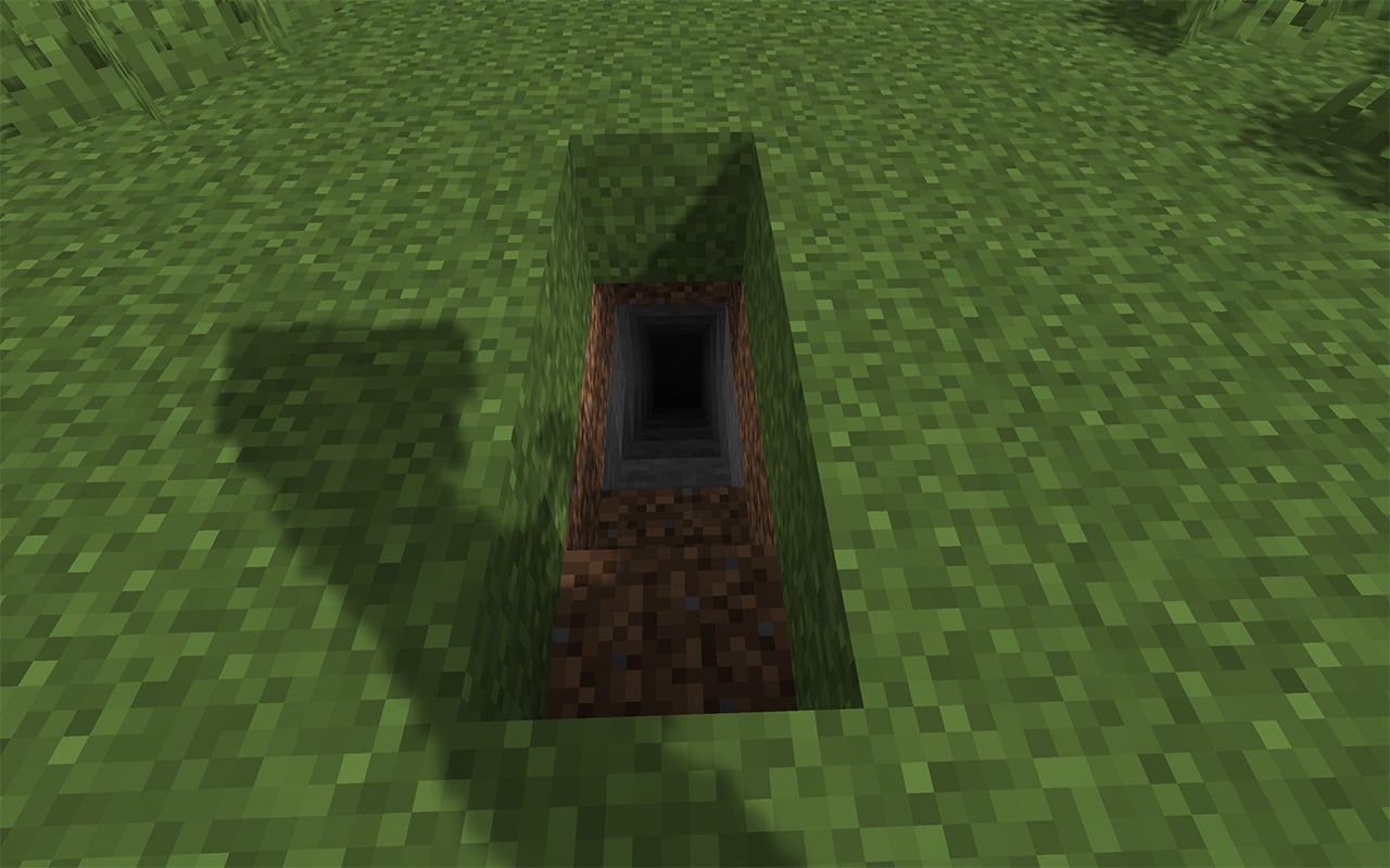 Staircase Tunnel in Minecraft