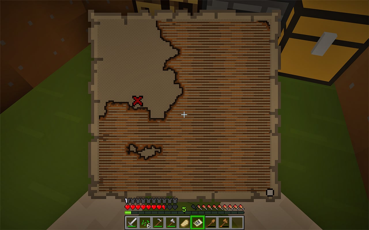 minecraft treasure map