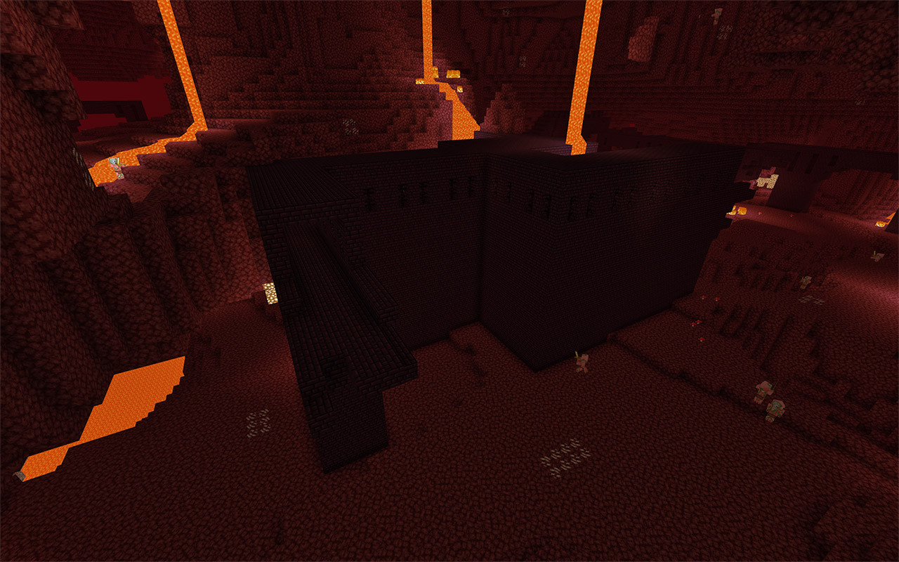 Nether Fortress in Minecraft