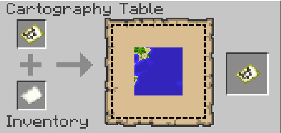 Cartography Table - Expand map