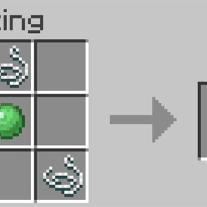 Crafting a Lead in Minecraft