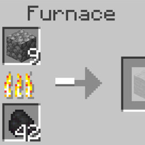 Cobblestone in the furnace