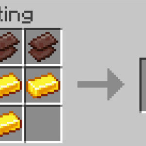 Crafting a Netherite Ingot