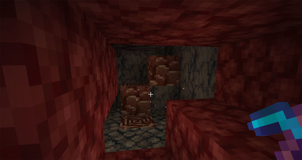 Ancient Debris in the Nether of Minecraft